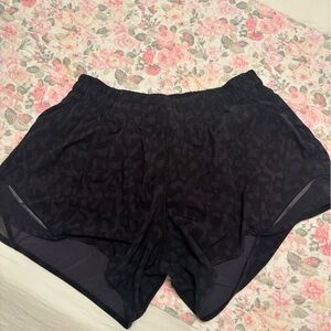 lululemon athletica Black Camouflage-Print shorts
